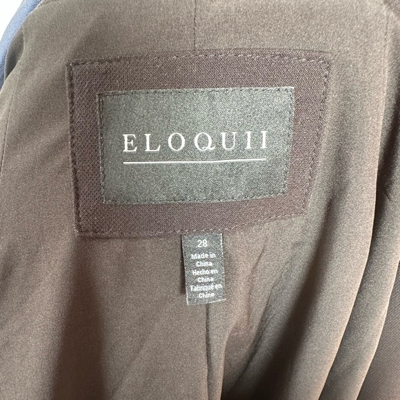 Eloquii Plus size Black Blazer - size 28 - Picture 2 of 2